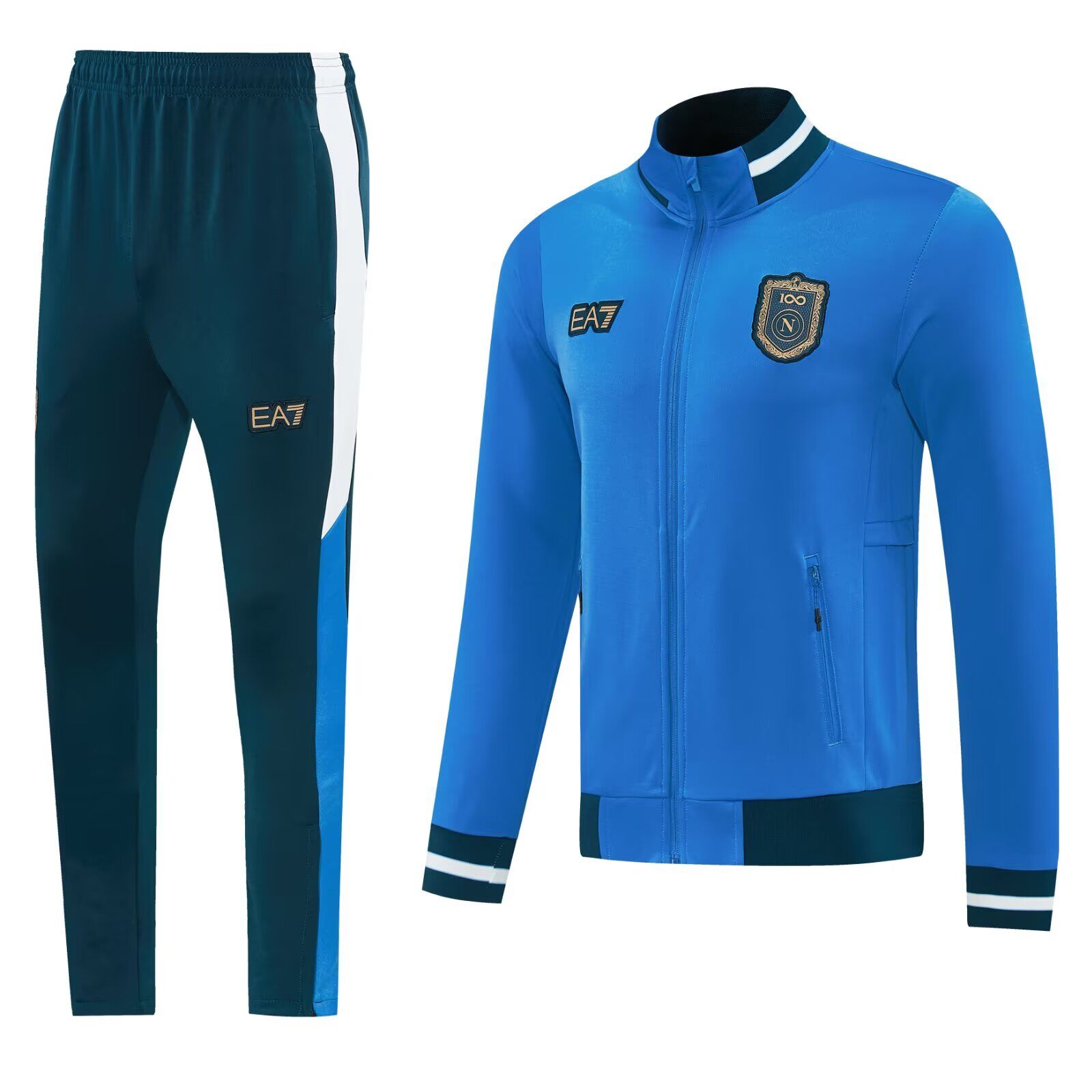 AAA Quality Napoli 26/27 Tracksuit - Blue